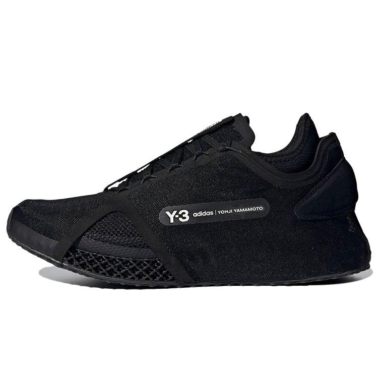 Adidas Y-3 Runner 4D IOW Black Unisex Sneakers Core-White FZ4502