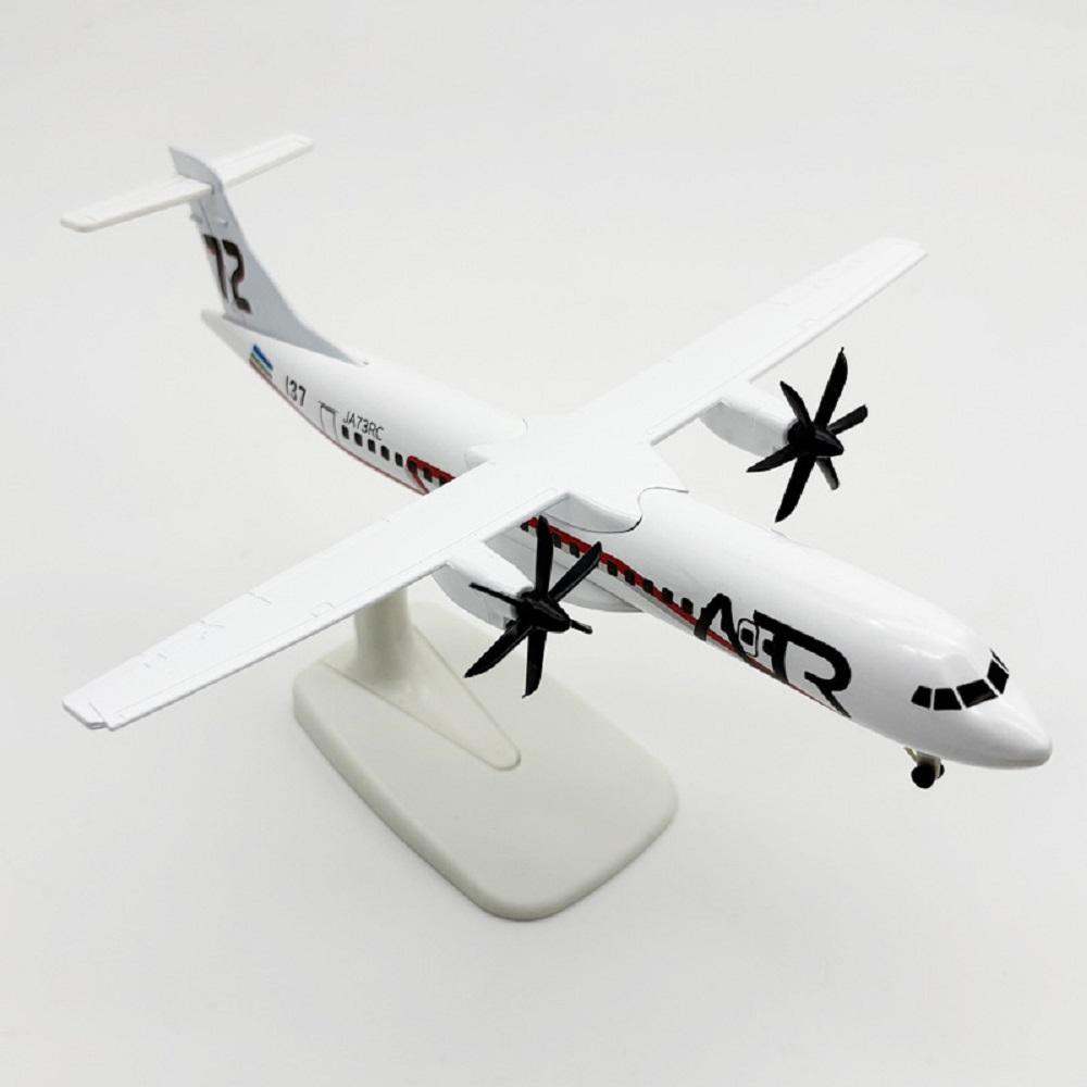 20 см Масштаб Япония ATR Airways Самолет Игрушка Металлический Сплав Модель Самолета с Колесами и Подставкой Коллекция Сувенир Авиация