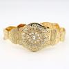Gold Color Belt for Women Ethnic Wedding Dress Full Crystal Body Jewelry Gift