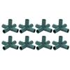 8PCS Plant Support Joint 5 Way Garden Stake Joint Plastic Plant Stake Connector for Greenhouse