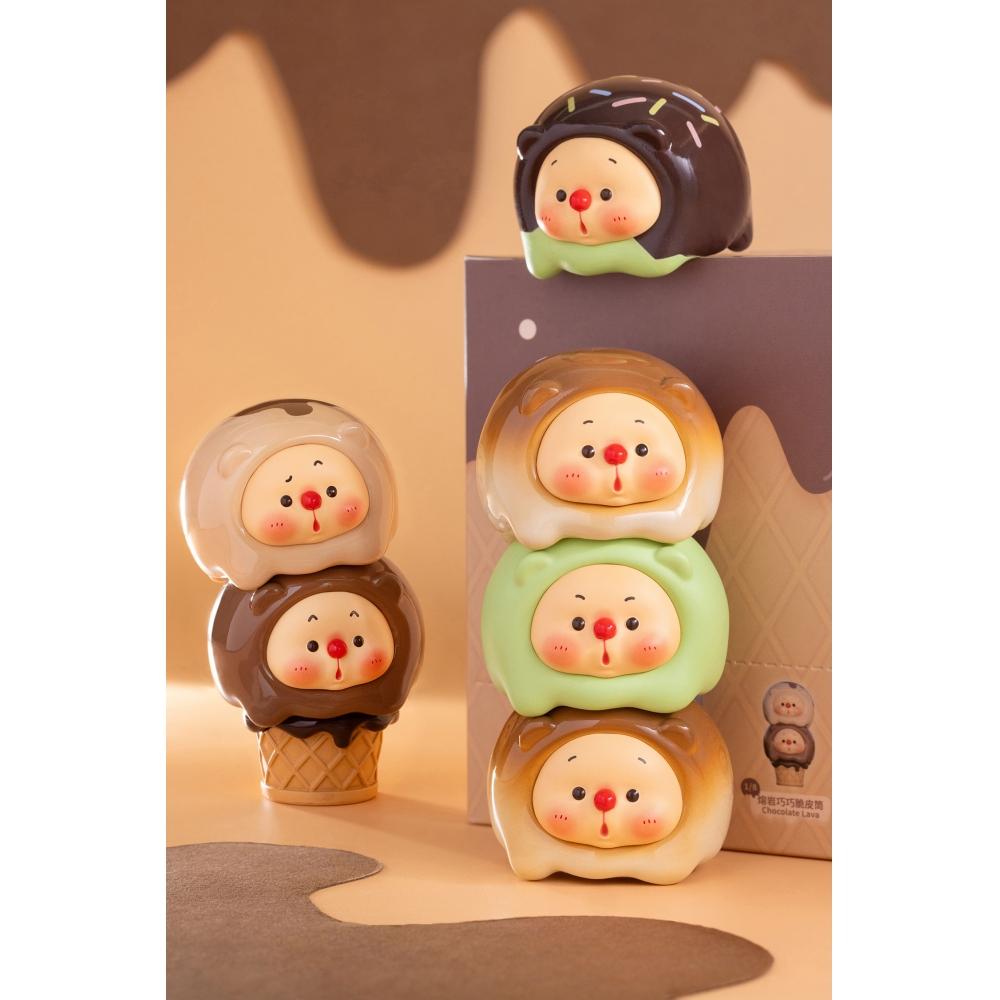 Null Oyo Ice Cream Jenga Series Торговые фигурки 1 коробка 8 шт. 