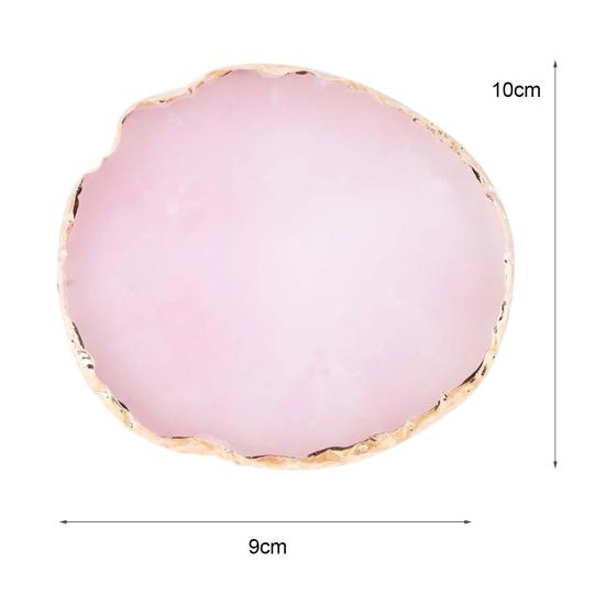 Puntos Nail Art Resin Makeup Mixer Plate Polish Mixing Palette Foundation Coloring Palette