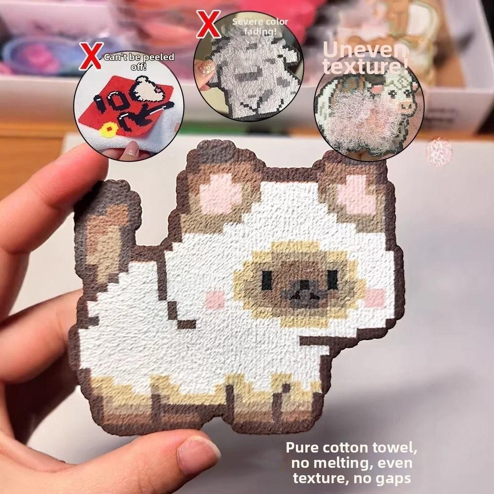 2/5 шт. Хлопковые полотенца для выпечки с бусинами Perler, термостойкая ткань для глажки DIY для термоплавких бусин, 30x30 см, белый набор