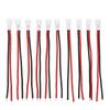 10PCS Ph2.0 Female Connector Cable 85mm Length 030 050 180 370 RC Motor Wire Connector