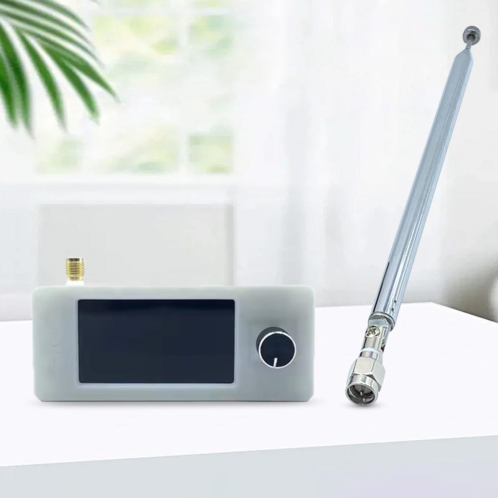 SI4732 0.5-108mhz Portable Radio LSB USB AM FM All Band Radio Receiver HF SW MW VHF Radio with 1 or 2 Antenna 1.9inch IPS Screen