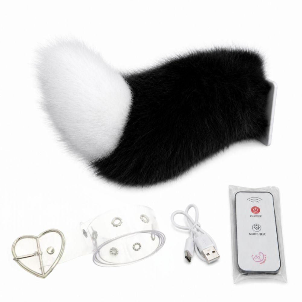 Voice Control Role-playing Belt Plush Electric Tail Halloween Cosplay Performances, Etc