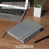 KOKUYO Notebook Cover Systemic Ring Note Compatible A5 Leather Style Gray 50 Sheets No-V685B-M