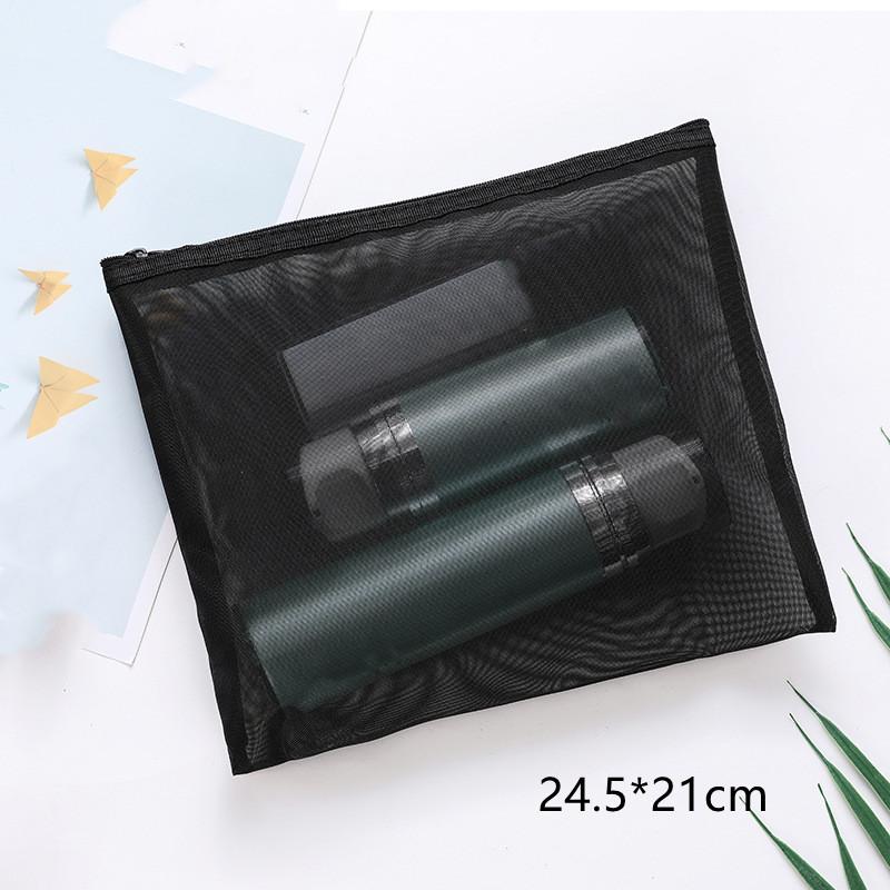 Travel Cosmetic Bag Zipper Makeup Case Organizer Storage Pouch Toiletry Beauty Wash Kit Bags