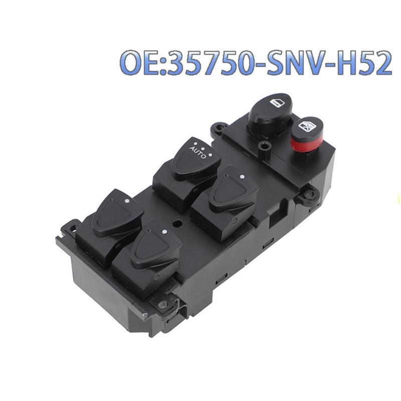 31BC Electric Lifter Window Switches Button for 2006-2011 Driver Side Power Window Control Switches 35750-SNV-H52