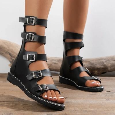 Винтажные сандалии Zapatos de cuero для женщин, повседневные сандалии hechas a mano, сандалии de diseño de lujo, verano