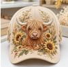 New D Digital Printing Baseball Cap Pattern Gentle Wind Ladies Versatile Fashion Shade Cap