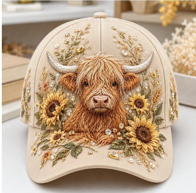 New D Digital Printing Baseball Cap Pattern Gentle Wind Ladies Versatile Fashion Shade Cap