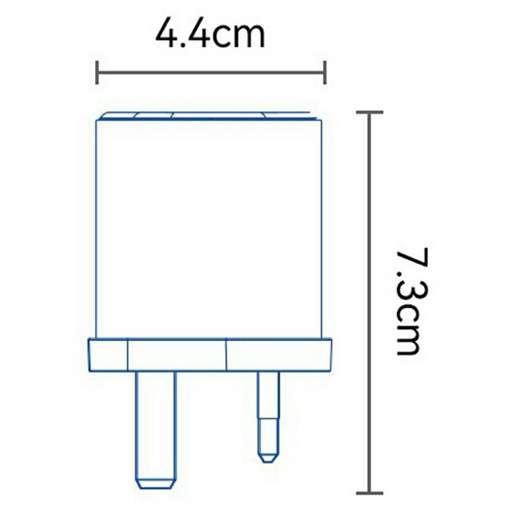 TOOCKI TCT67-34B1 67W Fast Charger Digital Display USB-A USB-C Port Power Supply with Retractable