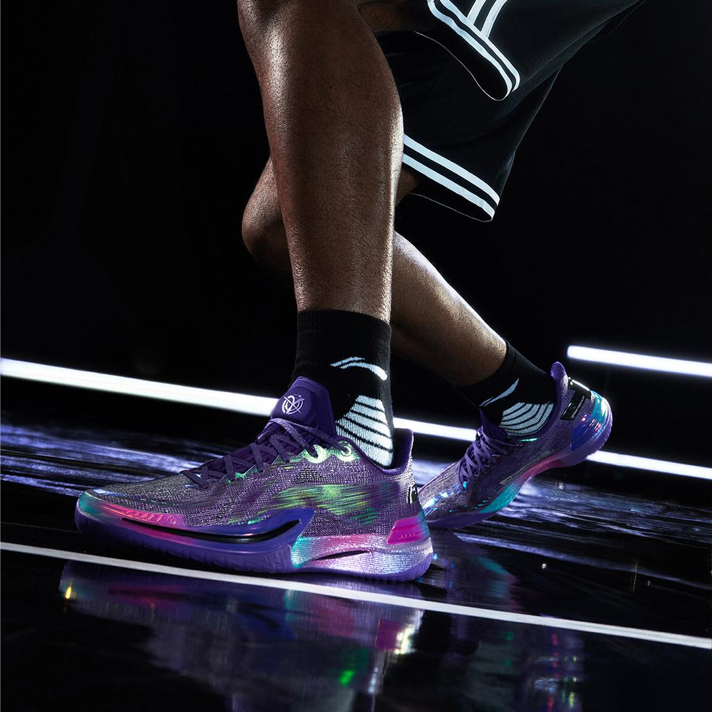 Li Ning Gamma Ray Burst Амортизация Скользкая Устойчивая к истиранию Дышащая Поддержка Легкая Упругость ABAU039-1