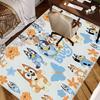 B-Blueys Cartoon Floor Mat Cheaper Anti-slip Modern Living Room Balcony Printed Bedside Mats