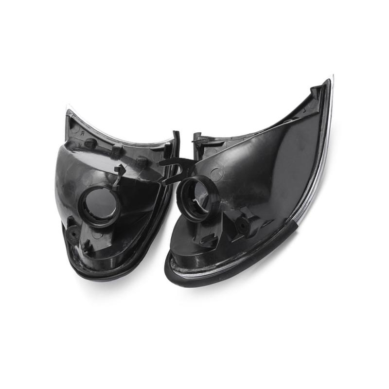 1 Pair Corner Light Lens Turn Signal Light Cover Clear Lens for BMW E46 3-Series