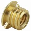 Threaded nut, adapter, reduction, 3/8" to 1/4" copper, 7.5 mm