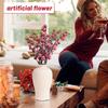 Искусственные цветы Искусственные ягоды Искусственный цветок для Рождества Нового года DIY Флористическое искусство Растение Домашнее украшение для вечеринки