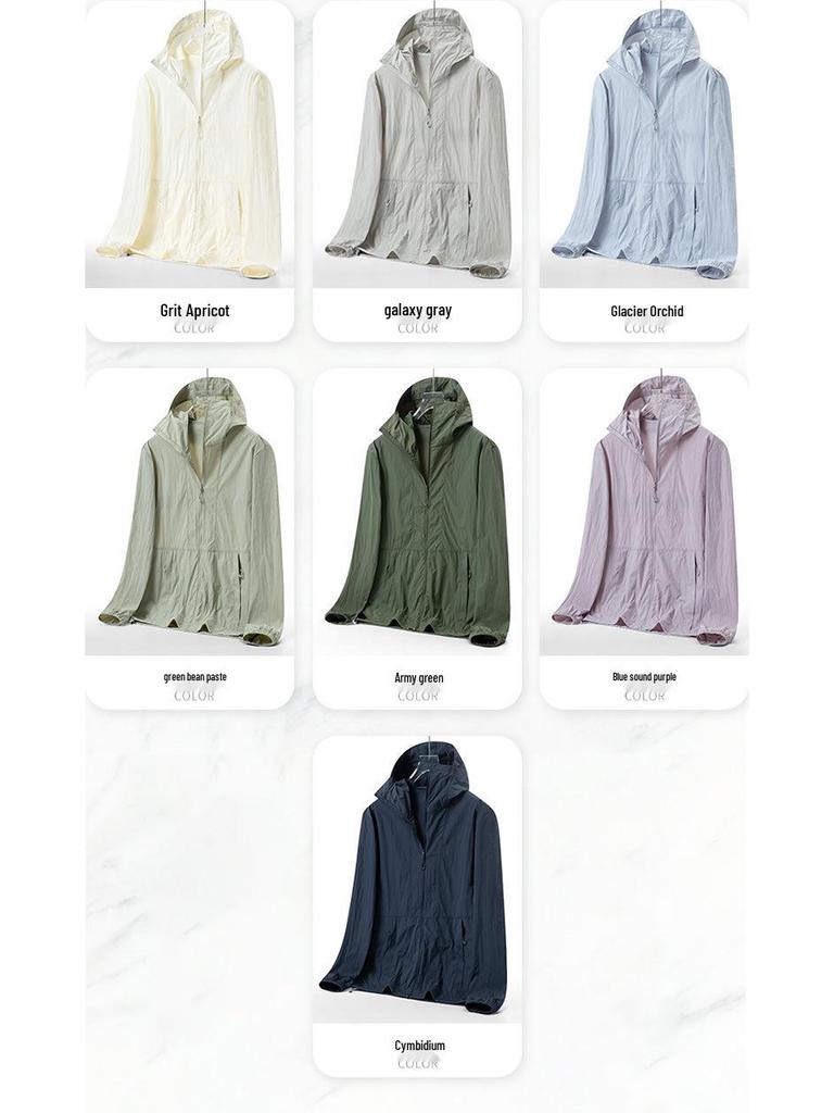 Унисекс Летняя 2025 Солнцезащитная куртка - Легкая, Дышащая, Защита от солнца для мужчин и женщин