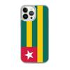 Coque iPhone - Drapeau Togo - iPhone 13 Pro Max - Souple - Multicolore - Verticale