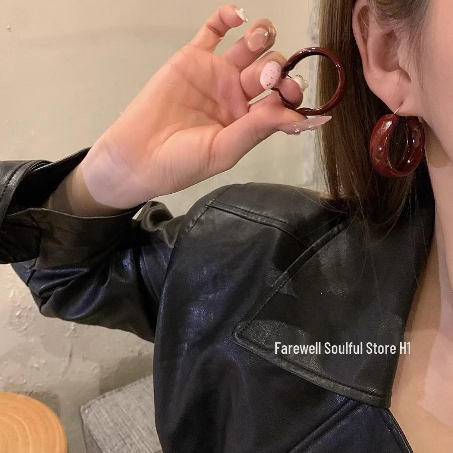 Роскошные европейские и американские серьги-пусеты с бриллиантовой кисточкой для вечеров и вечеринок