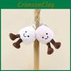 Cotton Plush Candy Keychain Stuffed Doll Cartoon Bag Decoration Keyring Gift