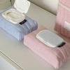 Multipurpose Wet Tissue Case Striped Quilted Tissue Bag Wet Wipe Pouch  Living Room Organizer