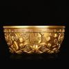 Chinese Style Wealth Attract Treasure Pot Decoration All Copper Five Blessings Treasure Ruyi Bowl Home Opening Relocation Decor