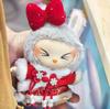 15см Брелок-фигурка Labubu Наряд: Набор одежды с подвеской в новогоднем стиле