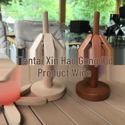 Набор изоляционных подставок и подстаканников из бука для обеденного стола