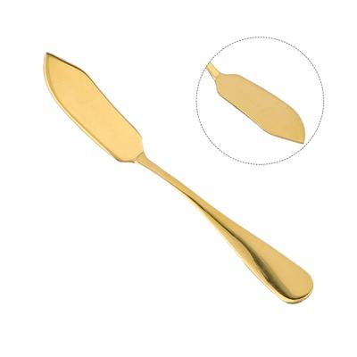 Инструмент для масла Ложка для нанесения джема Ложка для мазка DIY Золотая