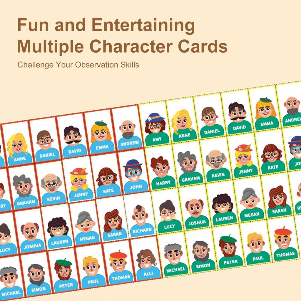 Игра на память Стратегия угадывания Игрушка Интерактивная игрушка на память для Семейной вечеринки Собрания Ночи Праздника Дошкольного возраста Кемпинга Пикника