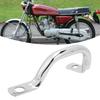 CG125 Motorcycle Rear Grab Bar, Comfortable Grip Reinforced Side Handrail Metal Seat Hand for