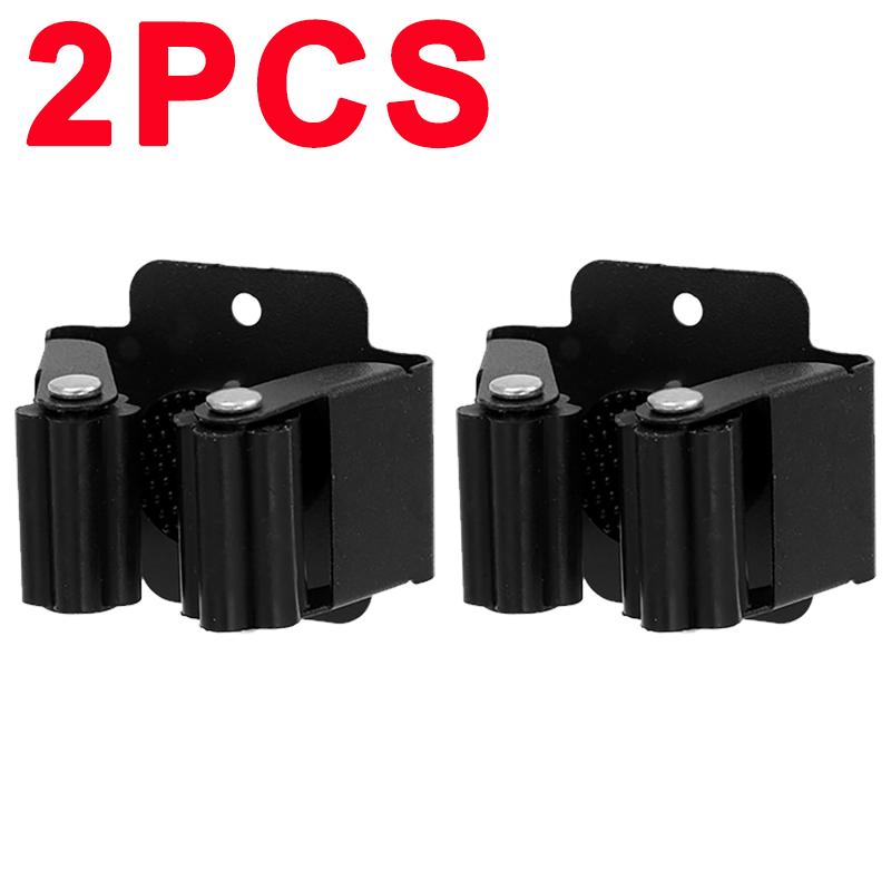 5/1 шт. самоклеящиеся зажимы для держателя швабры из нержавеющей стали, держатель для швабры с винтом, полка для органайзера для кухни и ванной комнаты