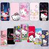 Мультяшный чехол Hello Kitty для Motorola Edge 20 30 S30 40 50 Fusion Lite Plus Pro Ultra Neo One Action Zoom Hyper Power Macro Vision