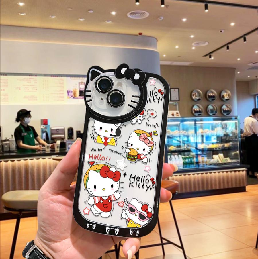 Чехол для телефона Apple 17PRO в тематике Sanrio, совместимый с TEMU/Xiyin/Tiktok