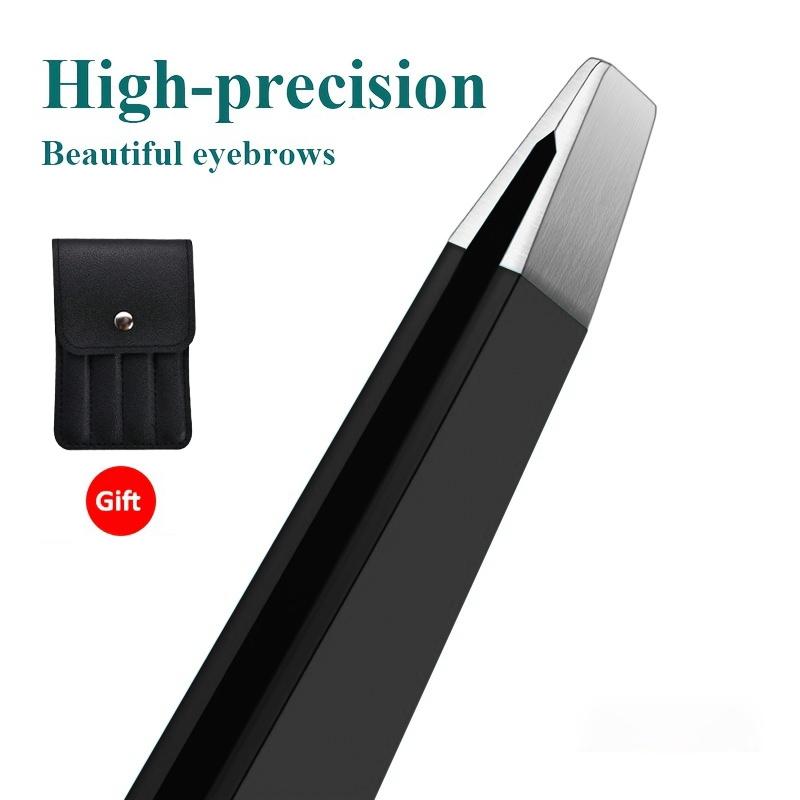 1/4 шт. Клипсы для подстригания бровей из нержавеющей стали Профессиональный набор пинцетов Очень точные щипцы для удаления волос на лице Инструмент для макияжа красоты