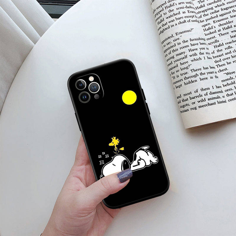 Чехол для телефона ED44 S-Snoopys для iPhone 6 6s 7 8 11 12 13 14 15 XS Pro Max XR X SE Samsung S20 S21 S22 S23 S24 FE Ultra Plus Lite S21S A55