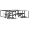 VidaXL Table basse sonoma gris 121x121x40 cm bois d'ingénierie 839071