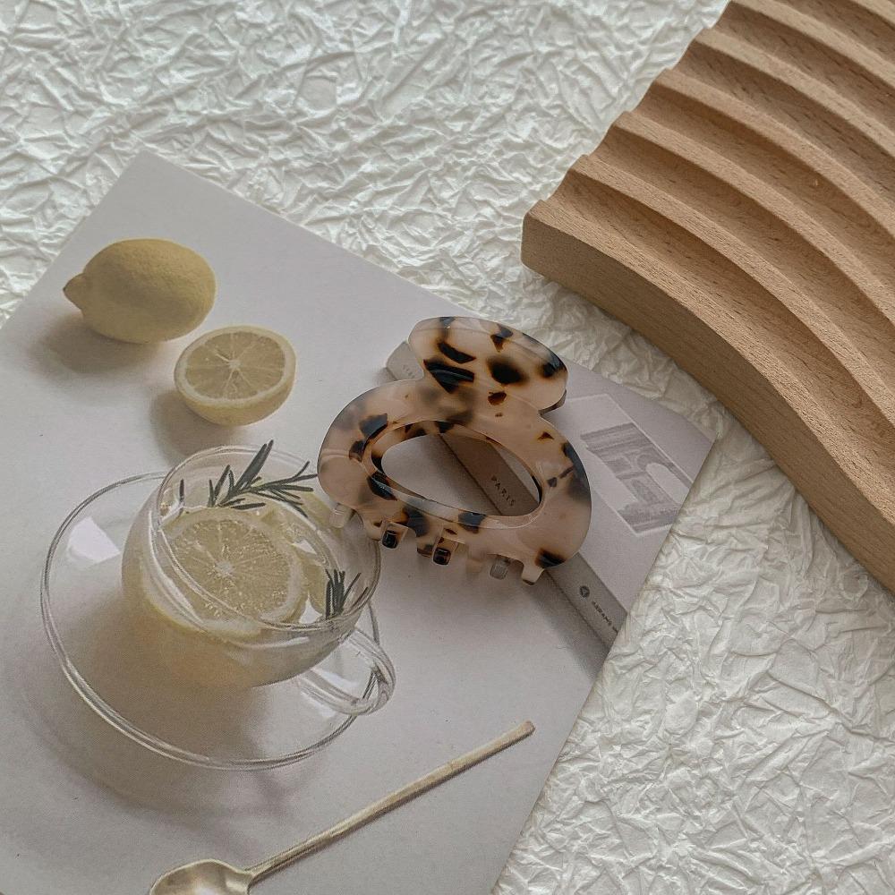 Acetate Vintage Back Half Hair Clip Hair Claw Small Grip Hair Clip New High-grade Grip Clip Women