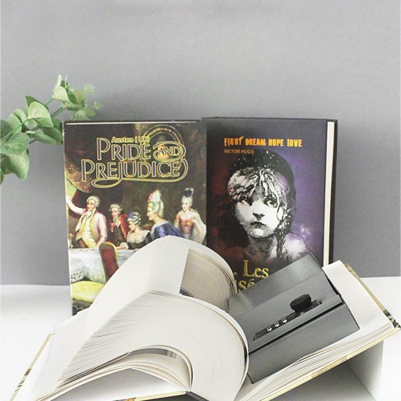 Book Safe Password Hide Money with Lock Hide Mobile Phone Hide Money Diversion Fake Book Stash It Mini Safe