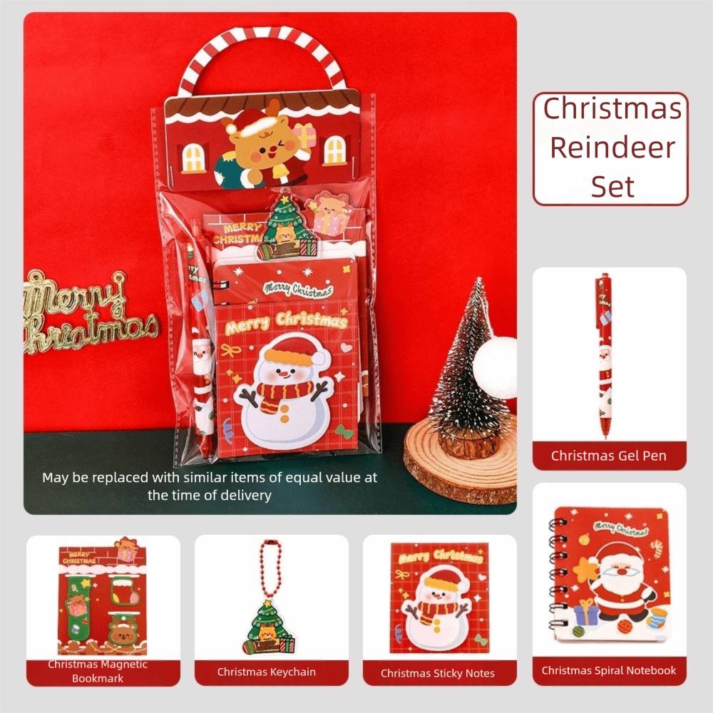 Santa Claus Christmas Stationery Set Christmas Tree Christmas Theme Study Items Christmas Gel Pen Kids School Supplies