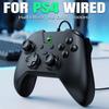G4 Wired Game Controller for PS4 Compatible Console and PC with Turbo and Dual Vibration