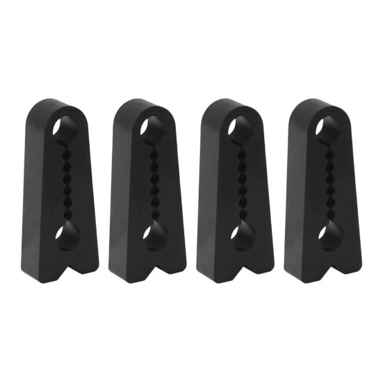 4 шт. Силиконовые амортизирующие накладки на двери автомобиля, противошумные, для гашения вибраций, для автомобилей, грузовиков, простая установка на защелках, стопор удара двери автомобиля