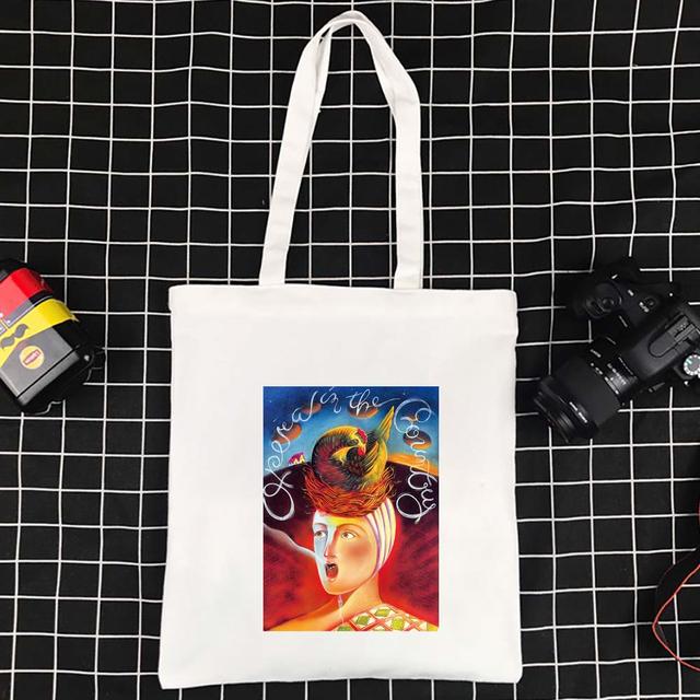 Высококачественная большая вместительная холщовая сумка-тоут, забавная складная женская сумка из полиэстера, складные сумки на плечо