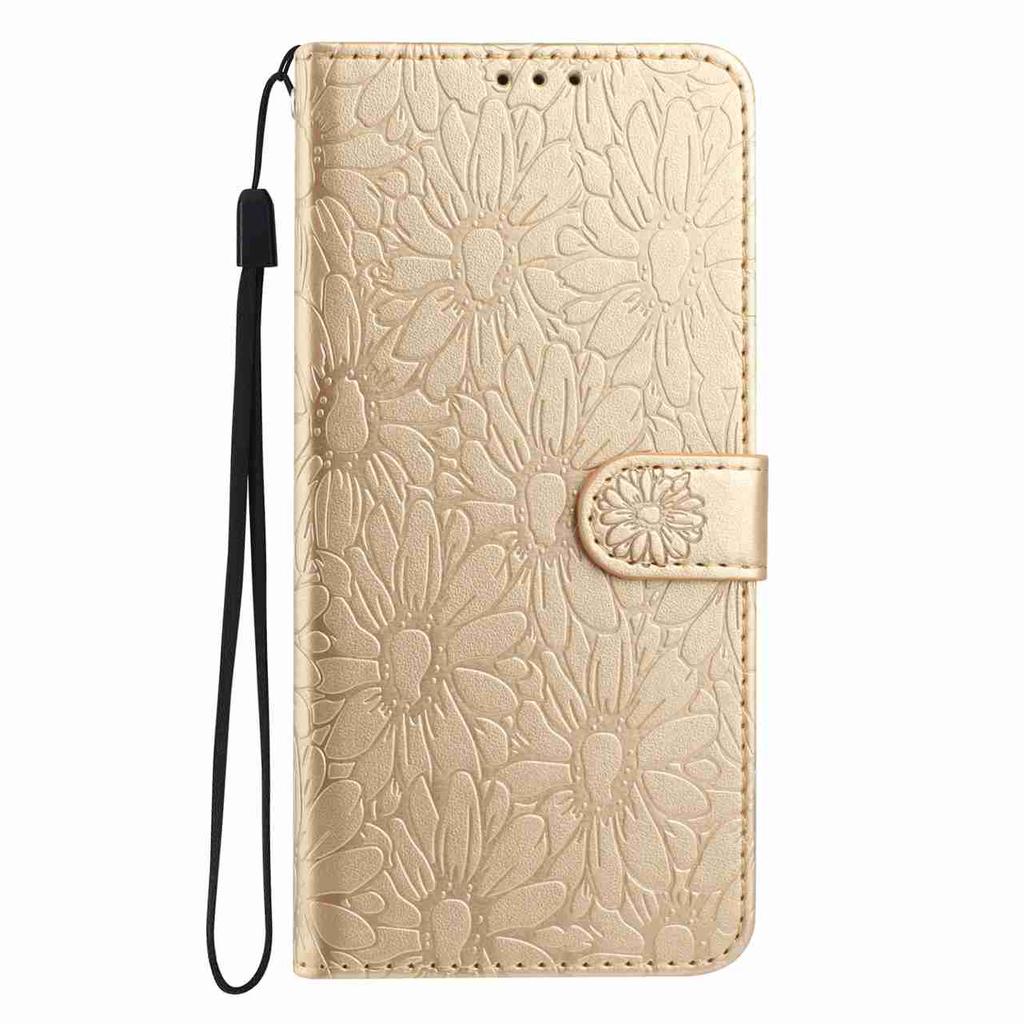 10-Color Daisy Embossed Flip Card Case for Google Pixel 6,Pixel 7,Pixel 8,Pixel 9,Pixel 10 Series...