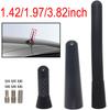 Universal AM/FM Antenna Sting Aerial Mast Radio Roof Mount Sport Short Rod 1.42/1.97/3.82in Replace For BMW Chevrolet Volvo Citroen Fiat Benz Suzuki
