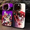 H-High School DXD H-HERO Чехол для телефона Для iPhone17,16,15,14,13,12,11 Plus,Pro Max Цветной Посеребренный Внутренний Чехол