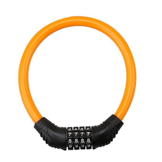 4-значный кодовый замок-цепь для велосипеда