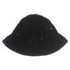 Universal Chemistry Knit Flower Black Bucket Hat